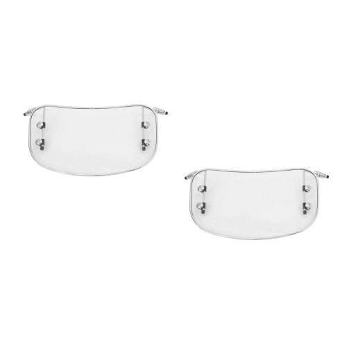 2 Sets Motorcycle Windshield Wind Deflector 2