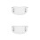 2 Sets Motorcycle Windshield Wind Deflector 6