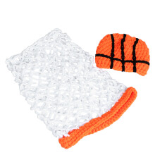 6Pcs Baby Photography Prop Set Unisex Knitted Rompers Assorted Colors