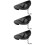 3Pièces Couvre Noir Pour Usage 8