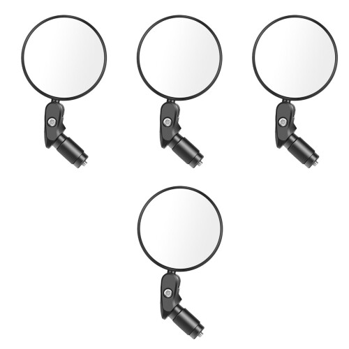 4 Pcs Rearview Mirror Acrylic Lenses Handlebar 2
