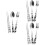 3 Sets Portable Silverware Travel Utensils With Case For Camping 8