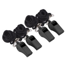 2 Pcs Coaches Whistle With Lanyard Traffic Police