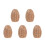 5Pièces Figurines Oeufs Rotin Naturel Décoration Rustique 3