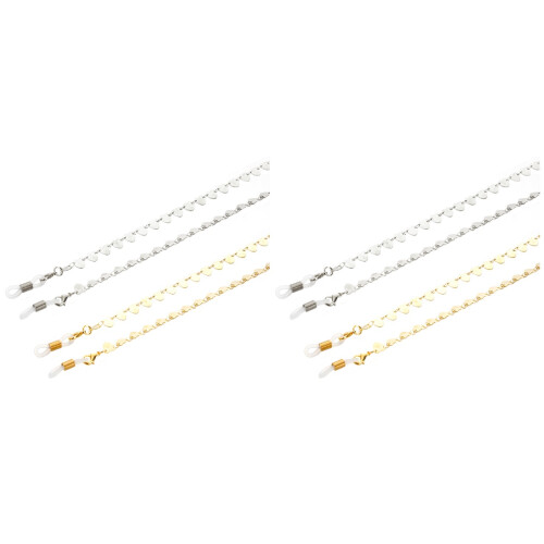 4Pcs Glasses Strap Eyewear Retainer for Hanging Assorted Color Chains 1
