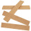 16Pcs Self-Adhesive Cork Wall Strips Light Brown for Office Memo Board 1