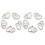 4pcs Cable Hook Cable Clips Wire Management Clips For Black 1