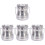 4Pcs Thickened Stainless Steel Paint Brush Washer Double Layer Holder 4