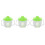 3Pcs Sippy Cup With Handle And Scale For Toddlers 9
