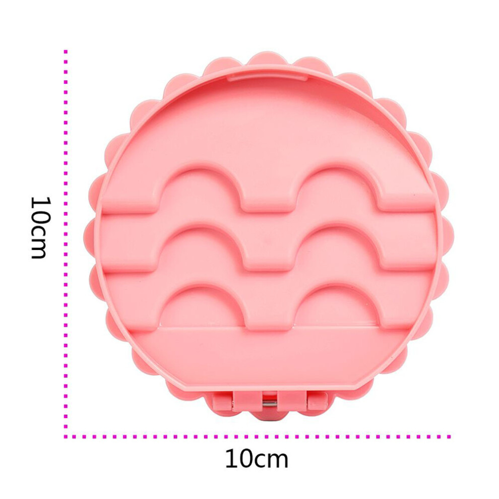Totority 3 Pcs False Eyelashes Storage Box Bowknot Decor Case Organizer