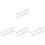 4 Pairs Plastic Drawer Slide Cabinet Guide Rails 3