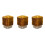 300Pcs Gold Plastic Muffin Tray Single Biscuit Container for Festivals 9