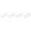 4 Pairs Plastic Drawer Slide Cabinet Guide Rails 5