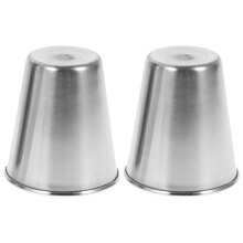 6Pcs Compact Stainless Steel Shot Cups Small Water Cups for Party