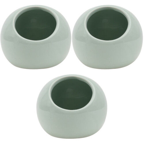 3 Pieces Cooling Pad Bed Small Pet Bedding Ceramic Hamster Hideout 2