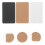 600Pcs DIY Blank Note Cards Paper Assorted for Creative Use 10