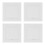 4Pcs White ABS Access Panel Door for Wall and Ceiling Pipe Maintenance 10