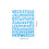 24 Sheets Adhesive Colored Alphabet And Number Stickers Multi-Use 10