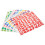 24 Sheets Adhesive Colored Alphabet And Number Stickers Multi-Use 3