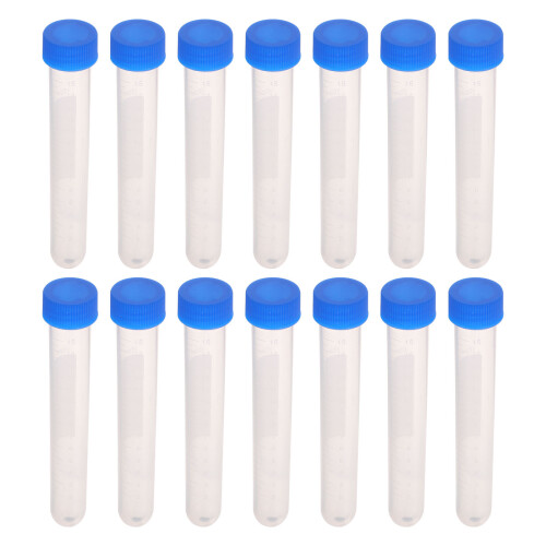 100 Pcs Sewing Needle Storage Tubes Multi Purpose Empty Leaf Proof