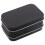 4Pcs Compact Black Metal Storage Box with Hinged Lid for Small Items 3