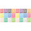 24 Sheets Adhesive Colored Alphabet And Number Stickers Multi-Use 4