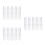 30Pcs Silver Curtain Tassel Beads Decorative Crystal Door String 5