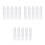 30Pcs Silver Curtain Tassel Beads Decorative Crystal Door String 9