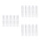 30Pcs Silver Curtain Tassel Beads Decorative Crystal Door String 6