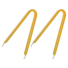 2 Pcs Pliers Automatic Car Pull Rod Fuse Tweezers Adjustable Yellow