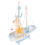 2Pcs Rustic Wooden Sailboat Model for Interior and Table Centerpiece 1