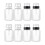 8 Pcs 200ml Lockable Nail Polish Remover Bottles With Pump 5