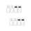 8 Pcs 200ml Lockable Nail Polish Remover Bottles With Pump 7