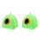2Pcs Delicate Green Hamster Beds Warm Sturdy Small Hideouts 2