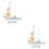 2Pcs Rustic Wooden Sailboat Model for Interior and Table Centerpiece 8