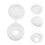 800 Pcs Plastic Hinged Screw Caps For Screw Head Protection 11