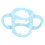5Pcs Silicone Baby Bottle Sleeve With Handle Sky Blue 1