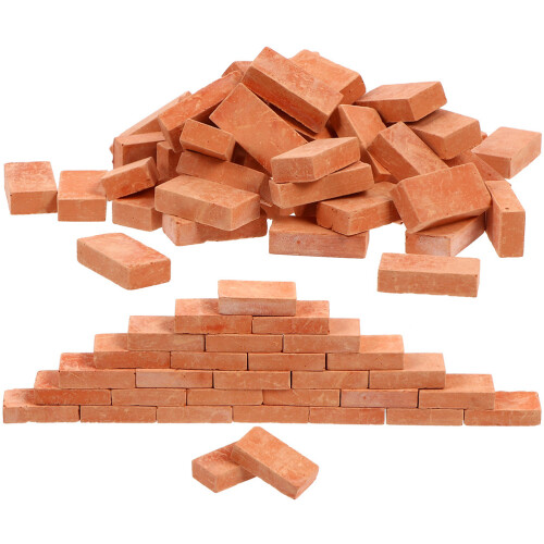 600 Pcs Simulation Brick Model Sand Table Decor Miniature House 1:35