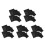 10Sets Black Mesh Laundry Bags for Home Polyester with Zipper 6