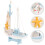 2Pcs Rustic Wooden Sailboat Model for Interior and Table Centerpiece 11