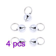 20Pcs Platinum Gold Bells Open Copper Pet Accessories For Cats Dogs