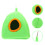 2Pcs Delicate Green Hamster Beds Warm Sturdy Small Hideouts 8