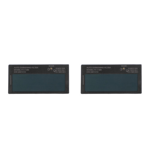 2Pcs Auto-Darkening Welding Lens -Powered True Color Filter 2