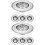 8Pcs Durable Stainless Steel Kitchen Sink Drain Strainer Basket Silver 7