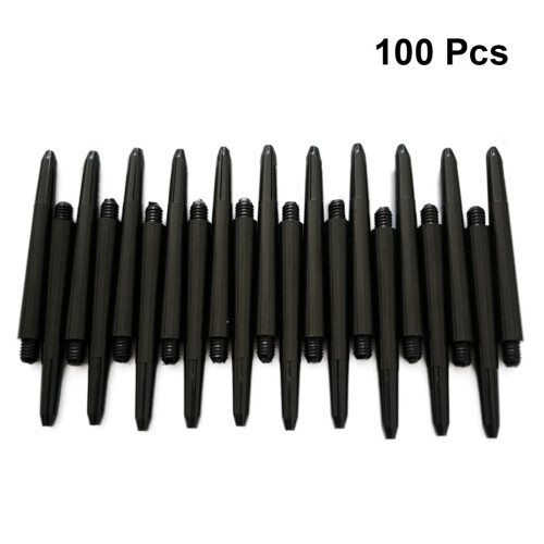 2 Count Threaded Dart Shaft Medium Stems Plastic Shafts Throwing Toy