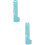 2Pcs Reusable Plastic Cat Food Spoon Sky-Blue Convenient Feeder 9