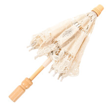2Pcs Multi-Color Lace Parasol Elegant Bridal Costume & Wedding Decor