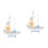 2Pcs Rustic Wooden Sailboat Model for Interior and Table Centerpiece 6