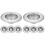 8Pcs Durable Stainless Steel Kitchen Sink Drain Strainer Basket Silver 4