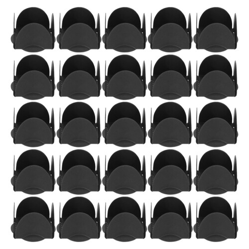 150Stk Schwarze Papier Pralinenförmchen Für Trüffel Elegant